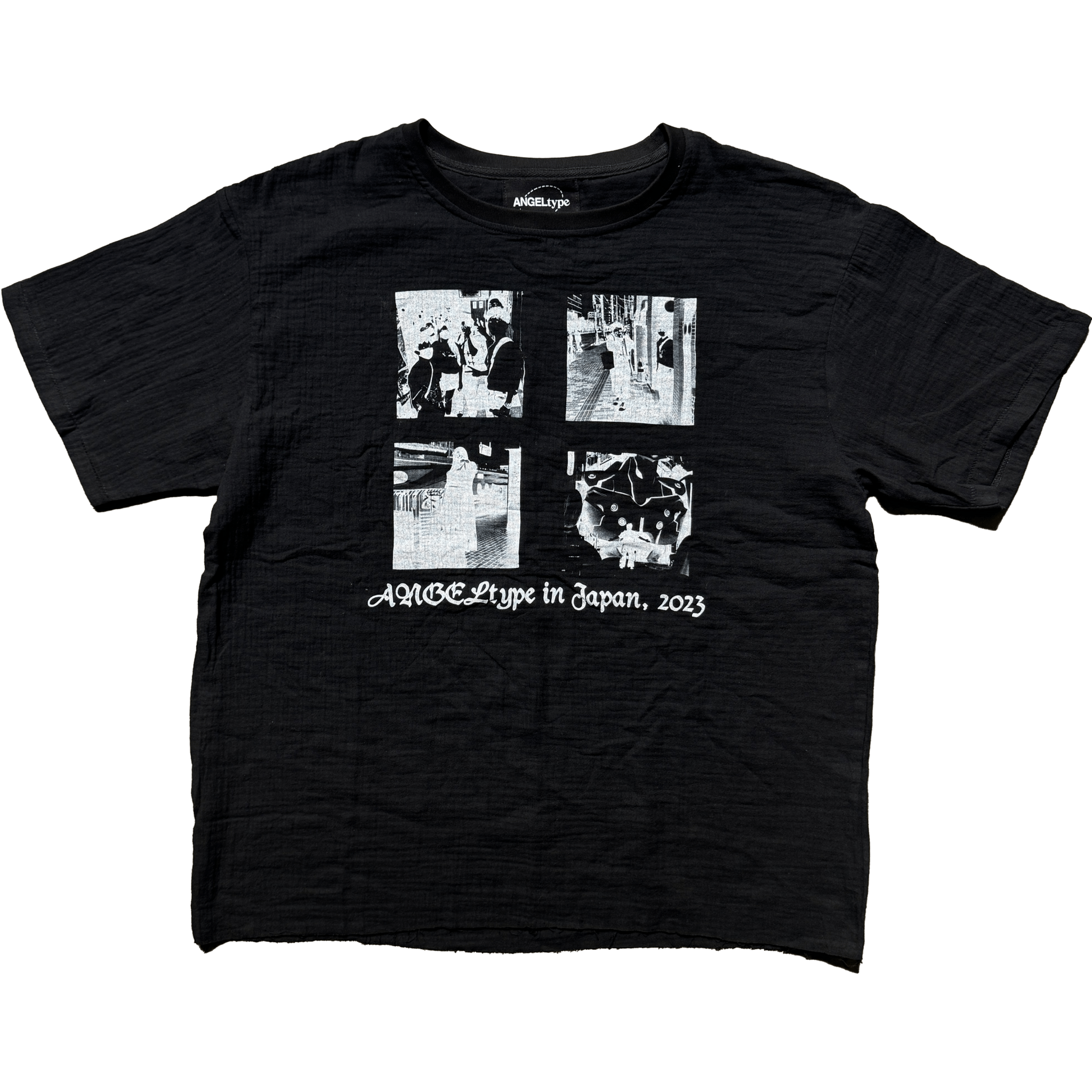 (A) MEMORIES GAUZE TEE - angeltype