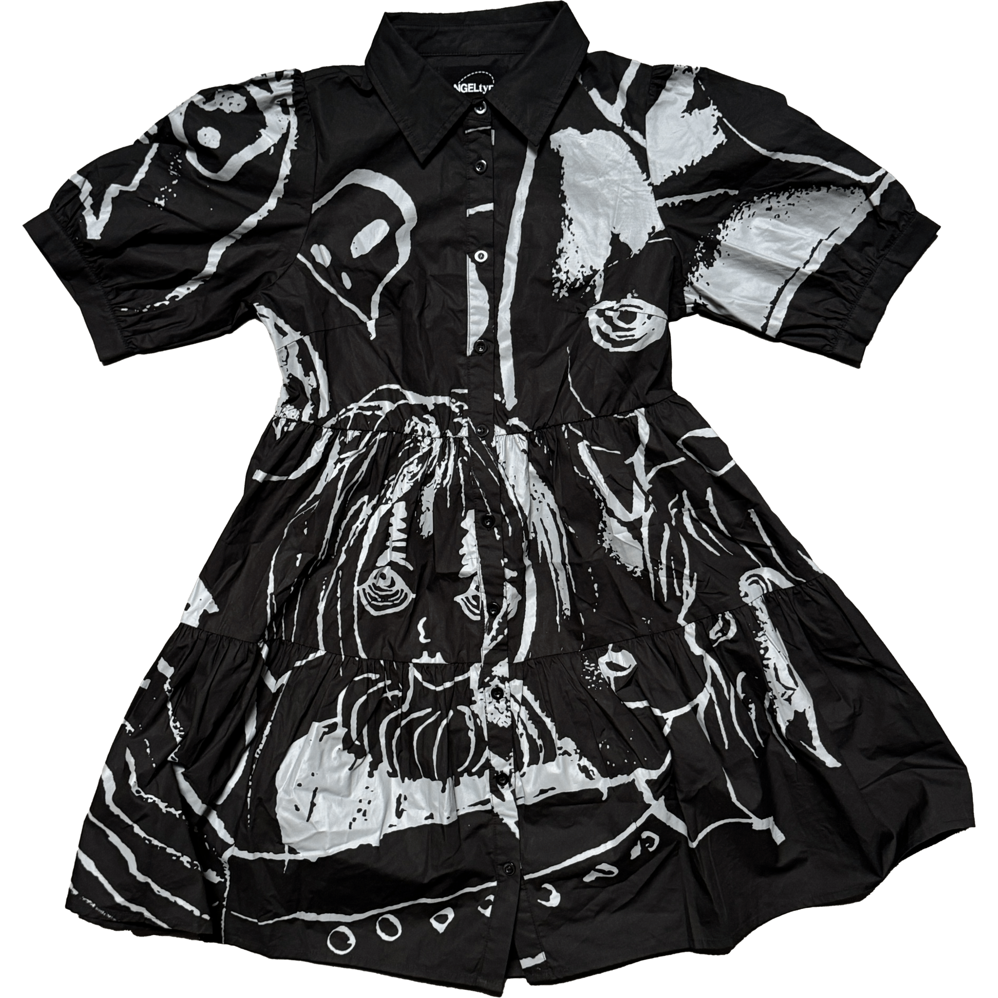 (A) PLEATED CLOWNGIRL DRESS - angeltype