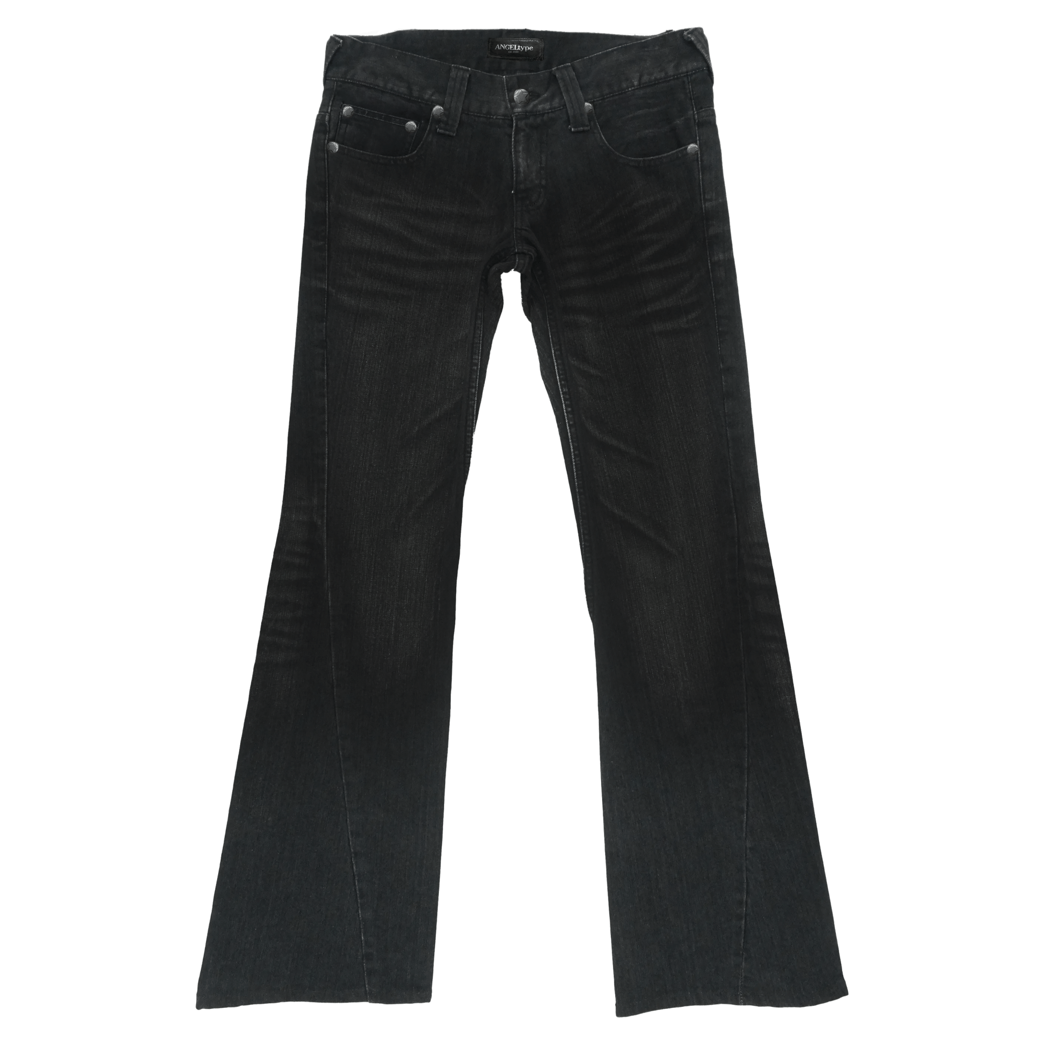 (A) SPIRAL FLARE JEANS - angeltype