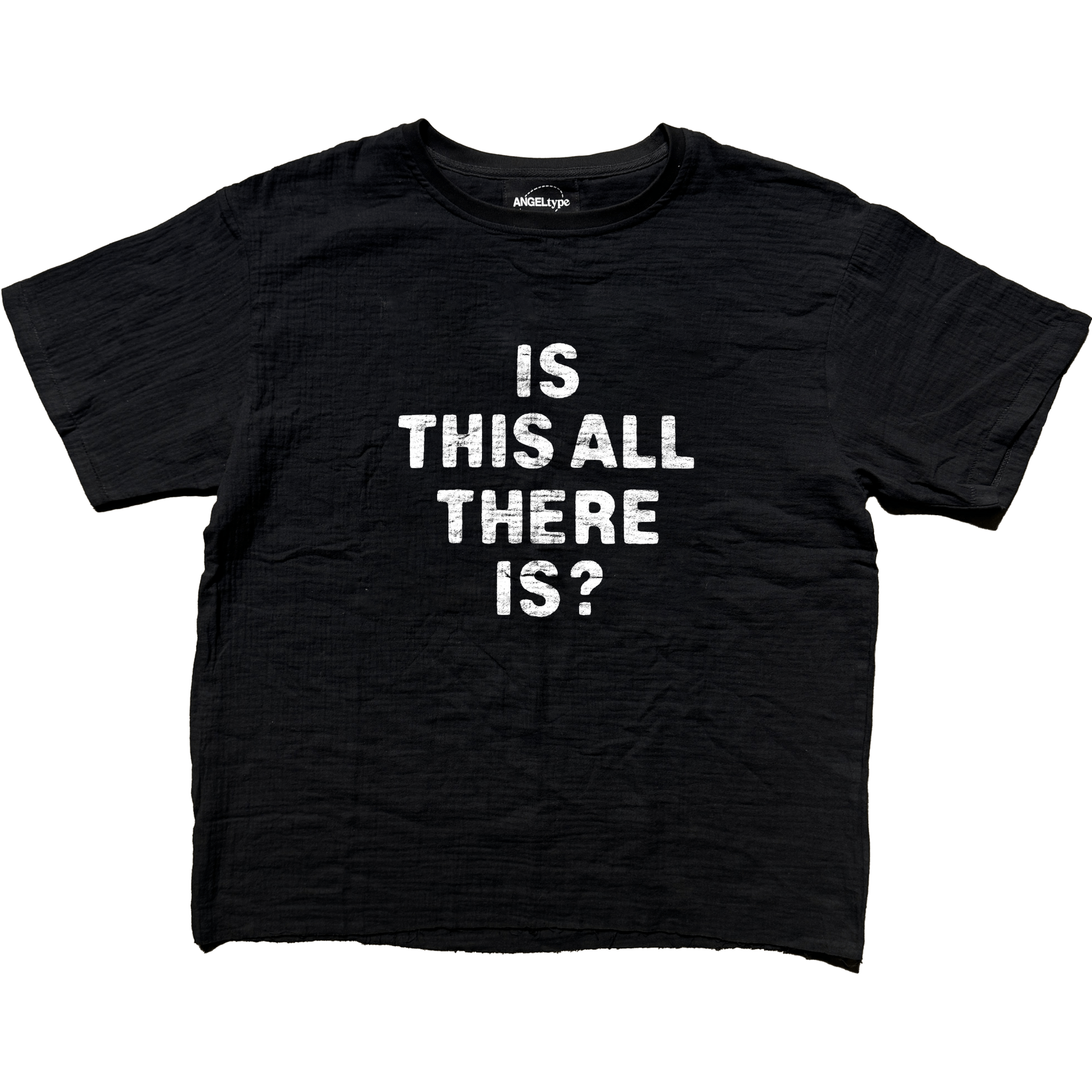 (A) THE QUESTION TEE - angeltype