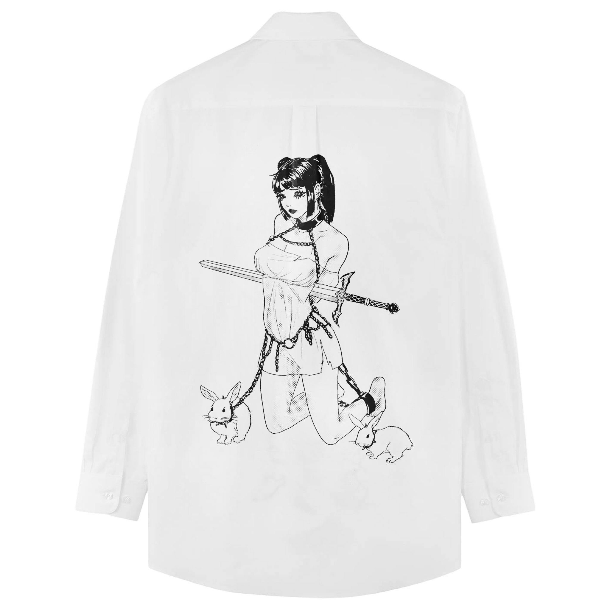 (A) x BL00DINA BUTTON UP - angeltype