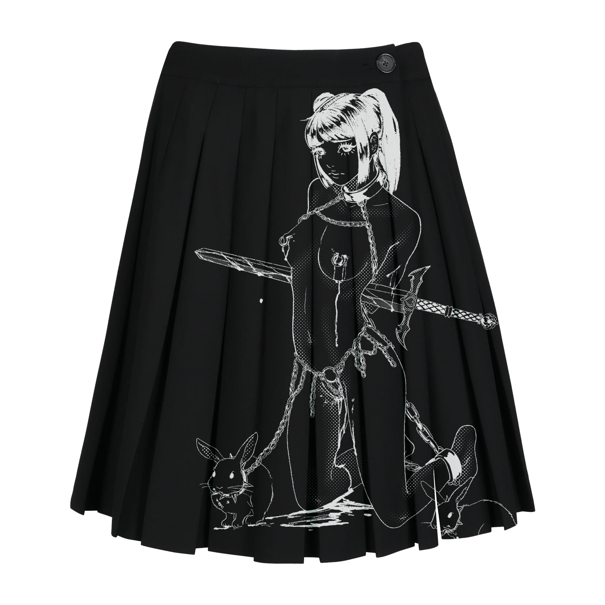 (A) x BL00DINA PLEATED SKIRT - angeltype