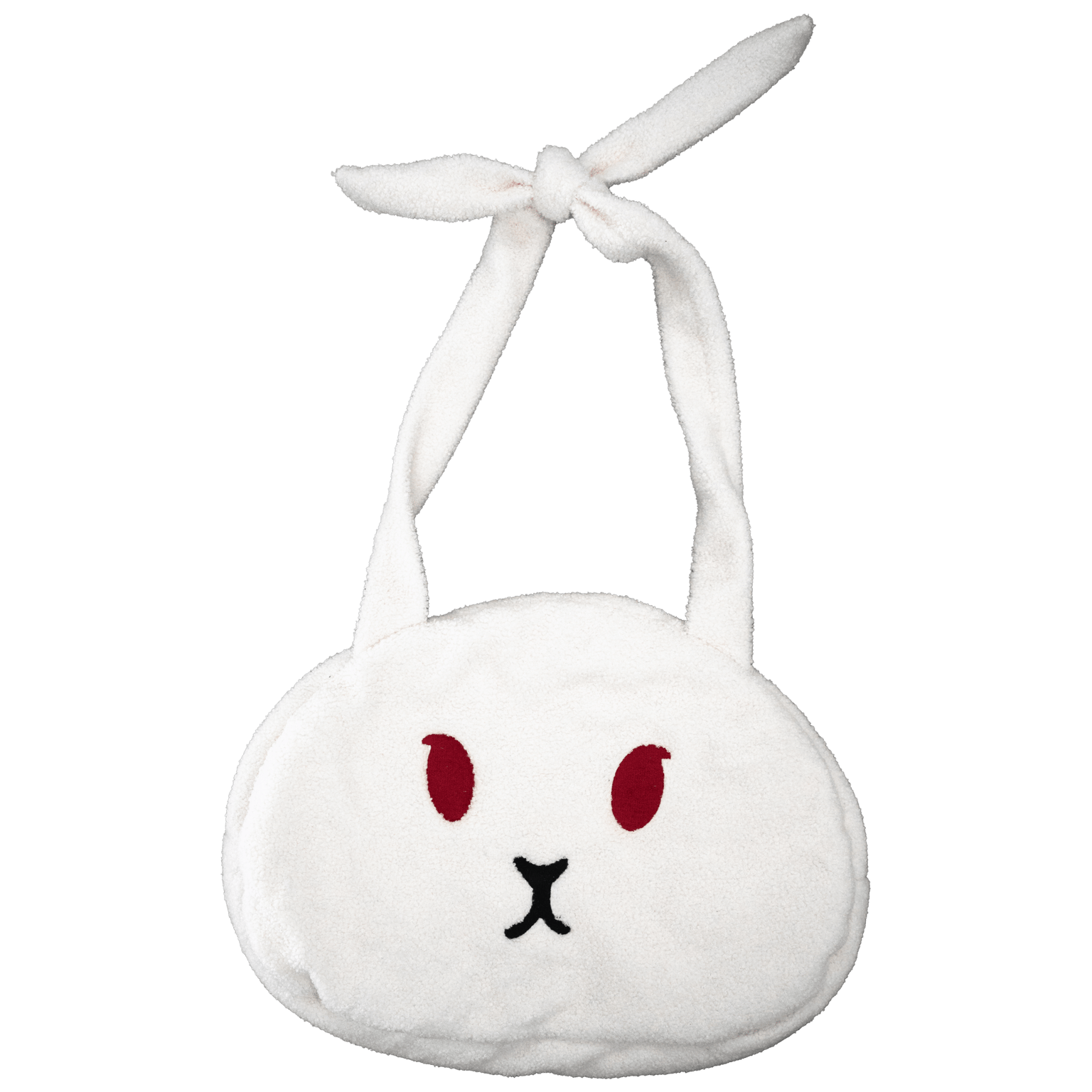 ANGELtype Benny Tsuno Bag white – Large Bunny Shaped Bag Embroidered Details