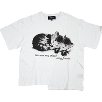 CATS SPLIT TEE - angeltype