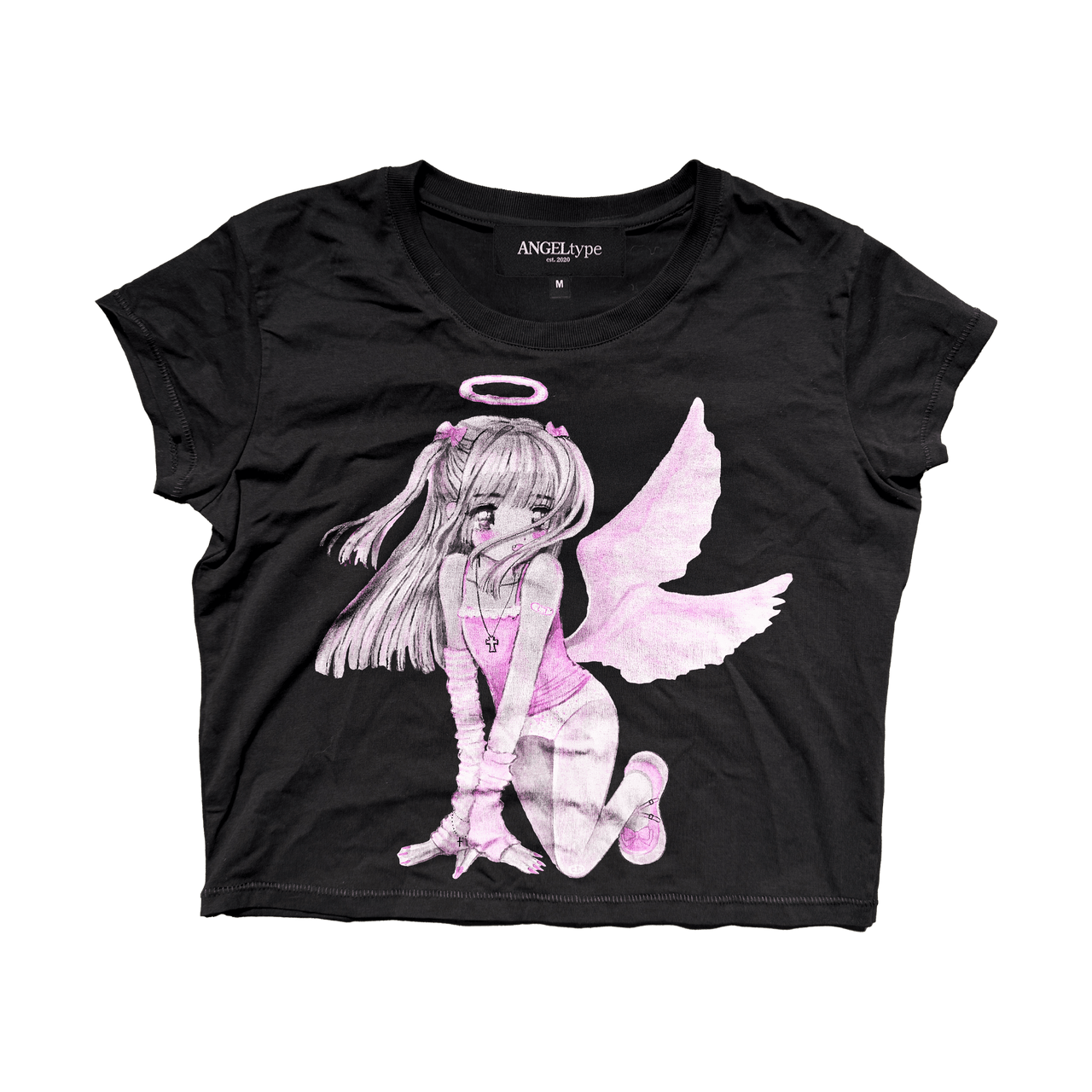 CUTEHOSPITAL CROP TEE - angeltype