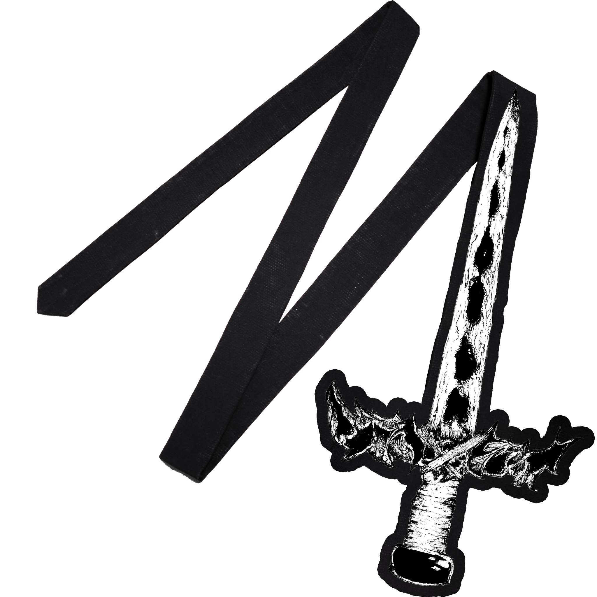 DAGGER NECKTIE - angeltype