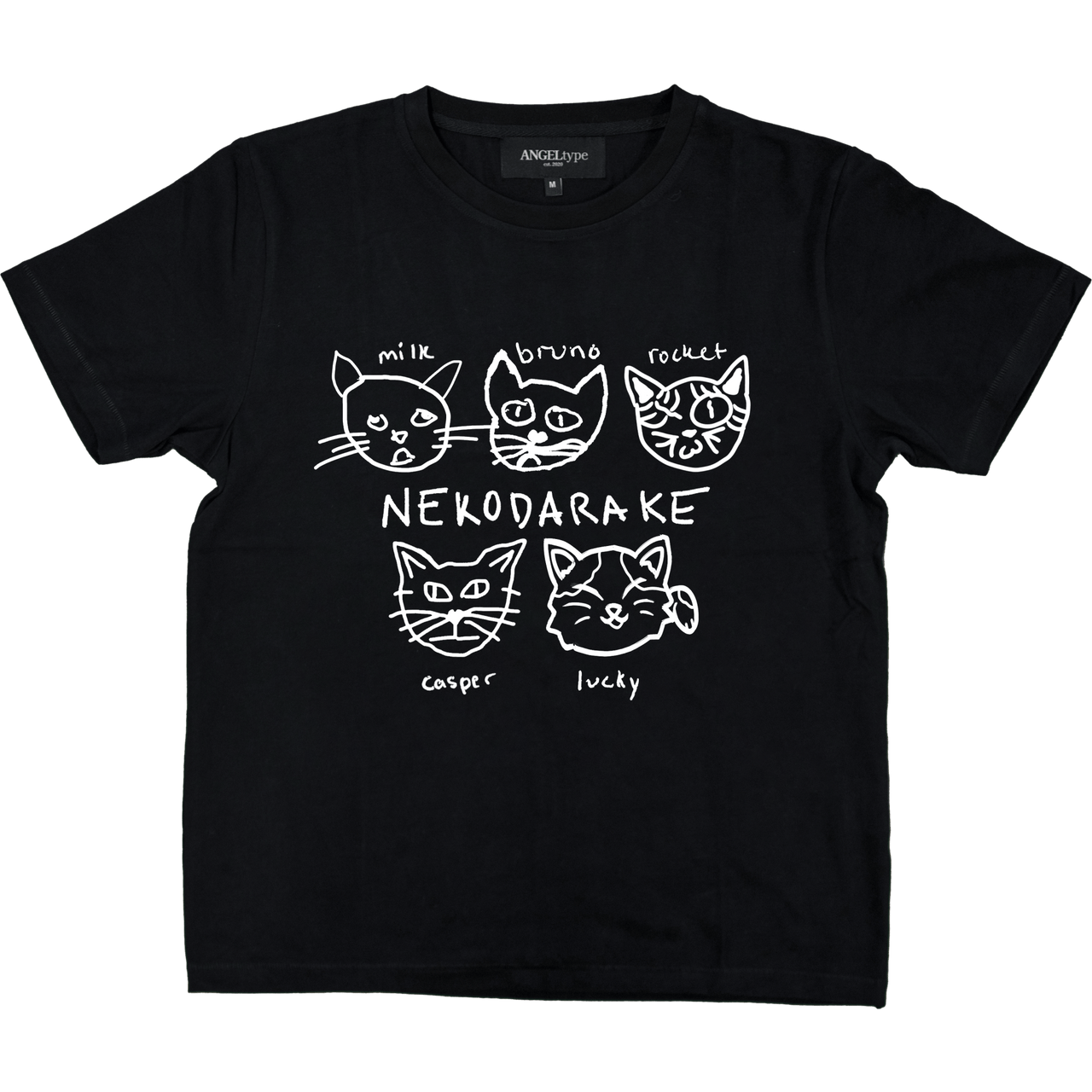 MANY CATS TEE - angeltype
