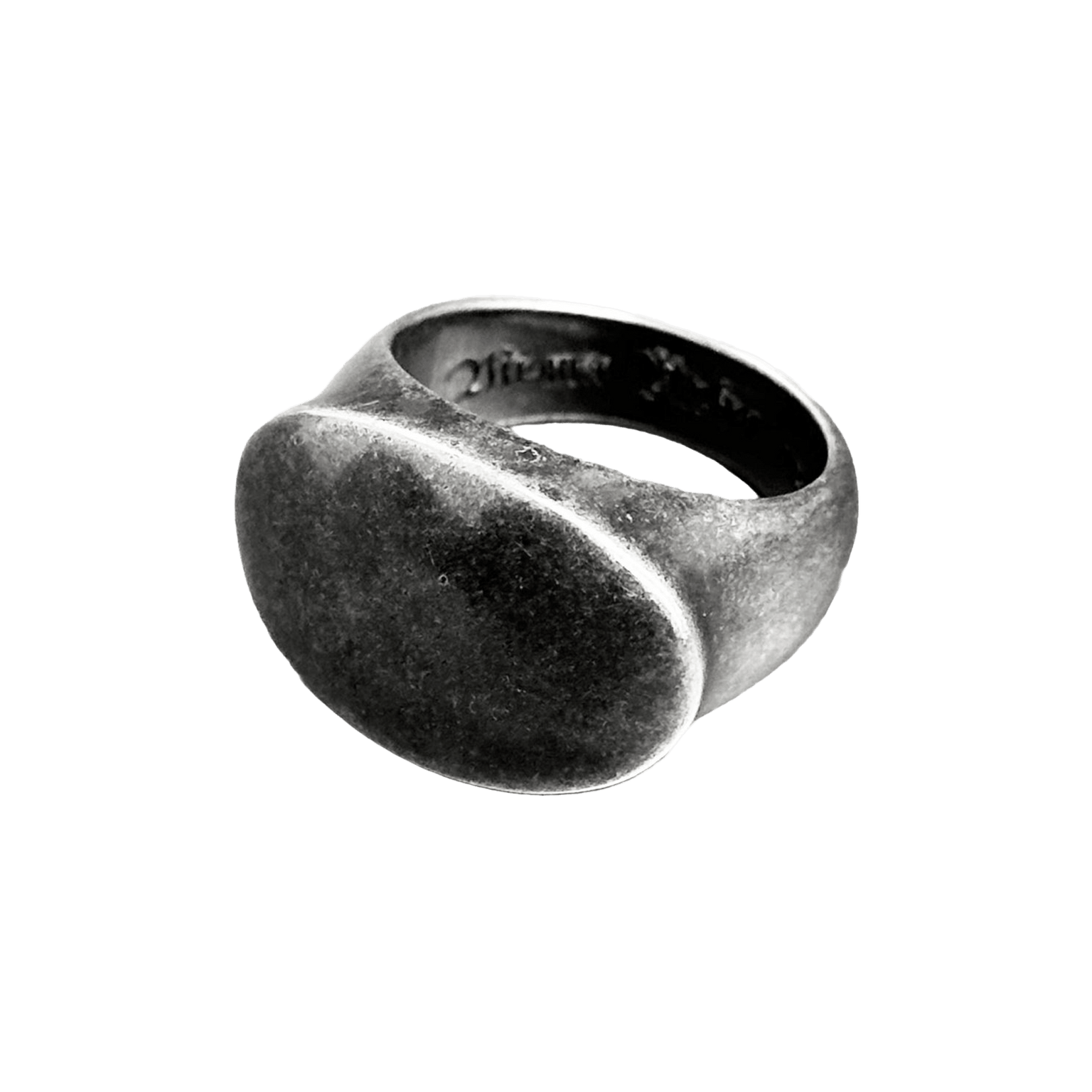 (MISURA ARCHIVE) .925 BLANKED SIGNET RING - angeltype