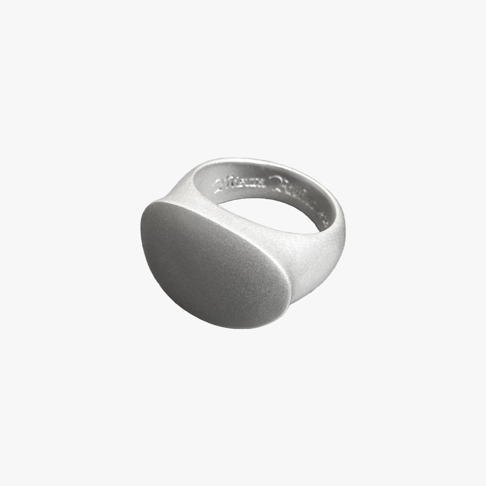 (MISURA ARCHIVE) .925 BLANKED SIGNET RING - angeltype