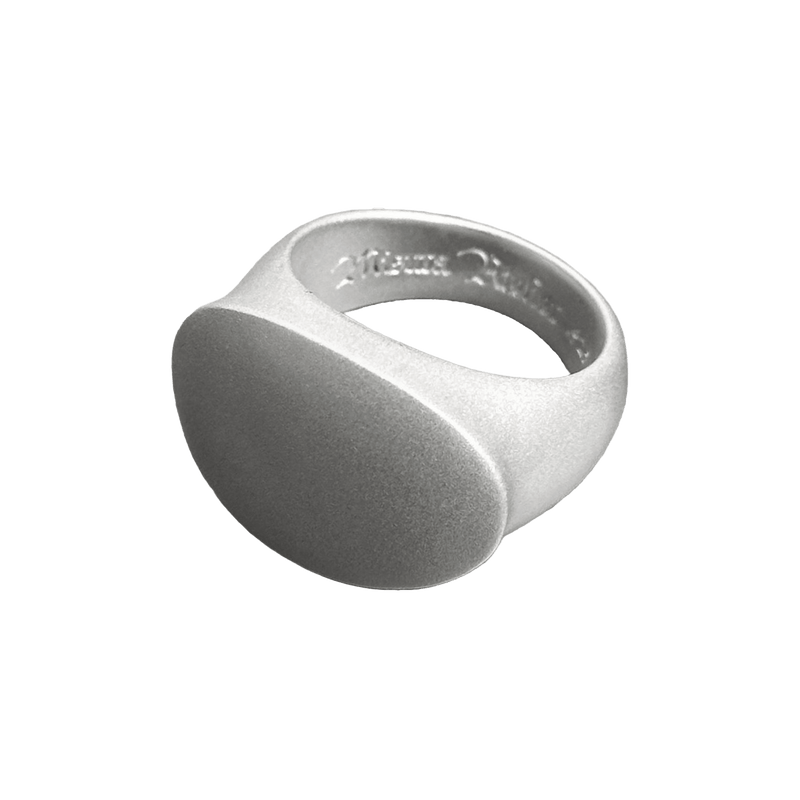 (MISURA ARCHIVE) .925 BLANKED SIGNET RING - angeltype