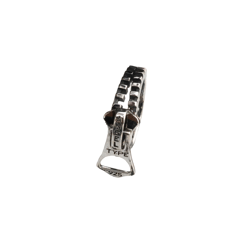 ANGELtype Zipper Ring slider detail – 1930s Talon Inspired .925 Silver Ring