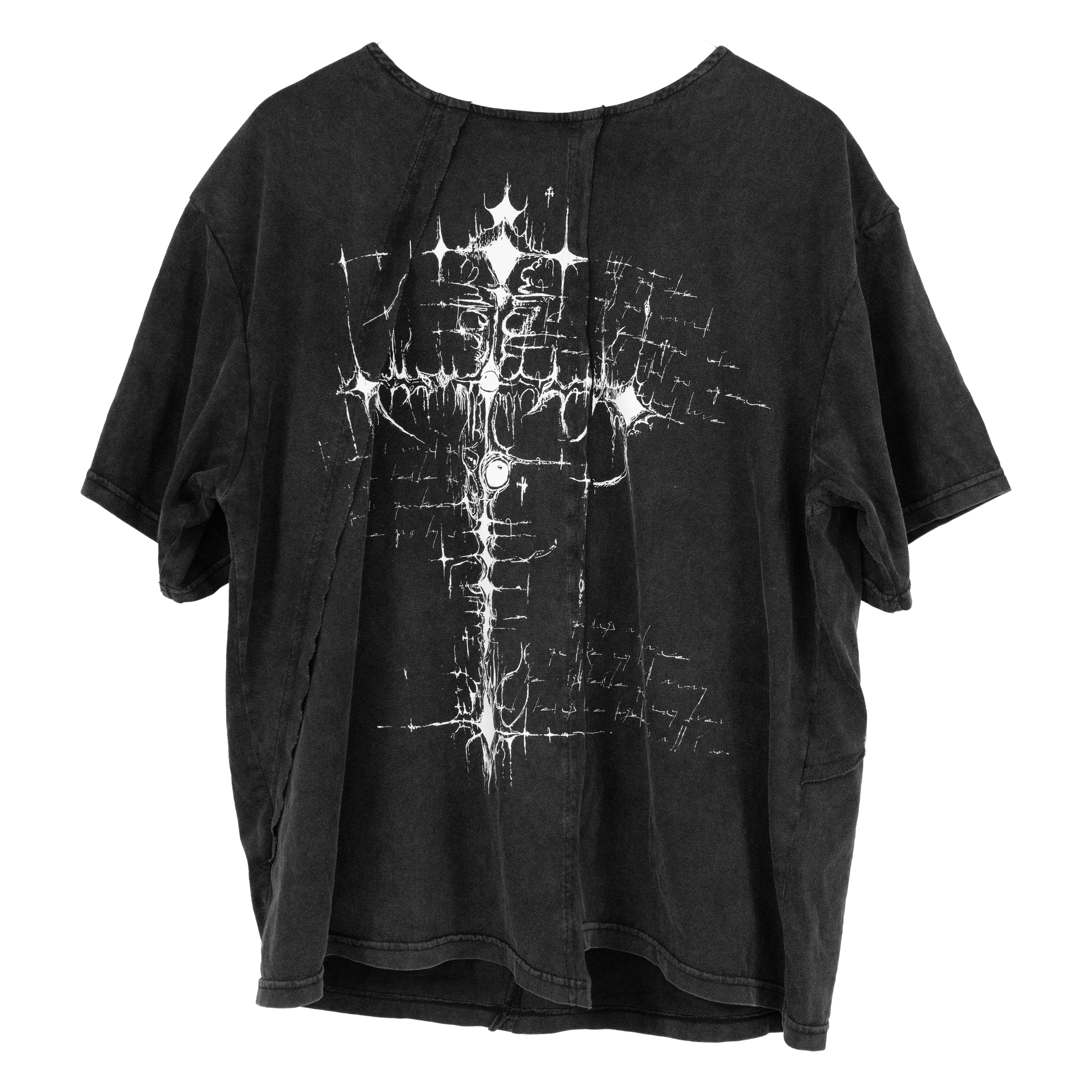 Scraps Tee – Dual Layer Paneled Cotton T-Shirt | ANGELtype