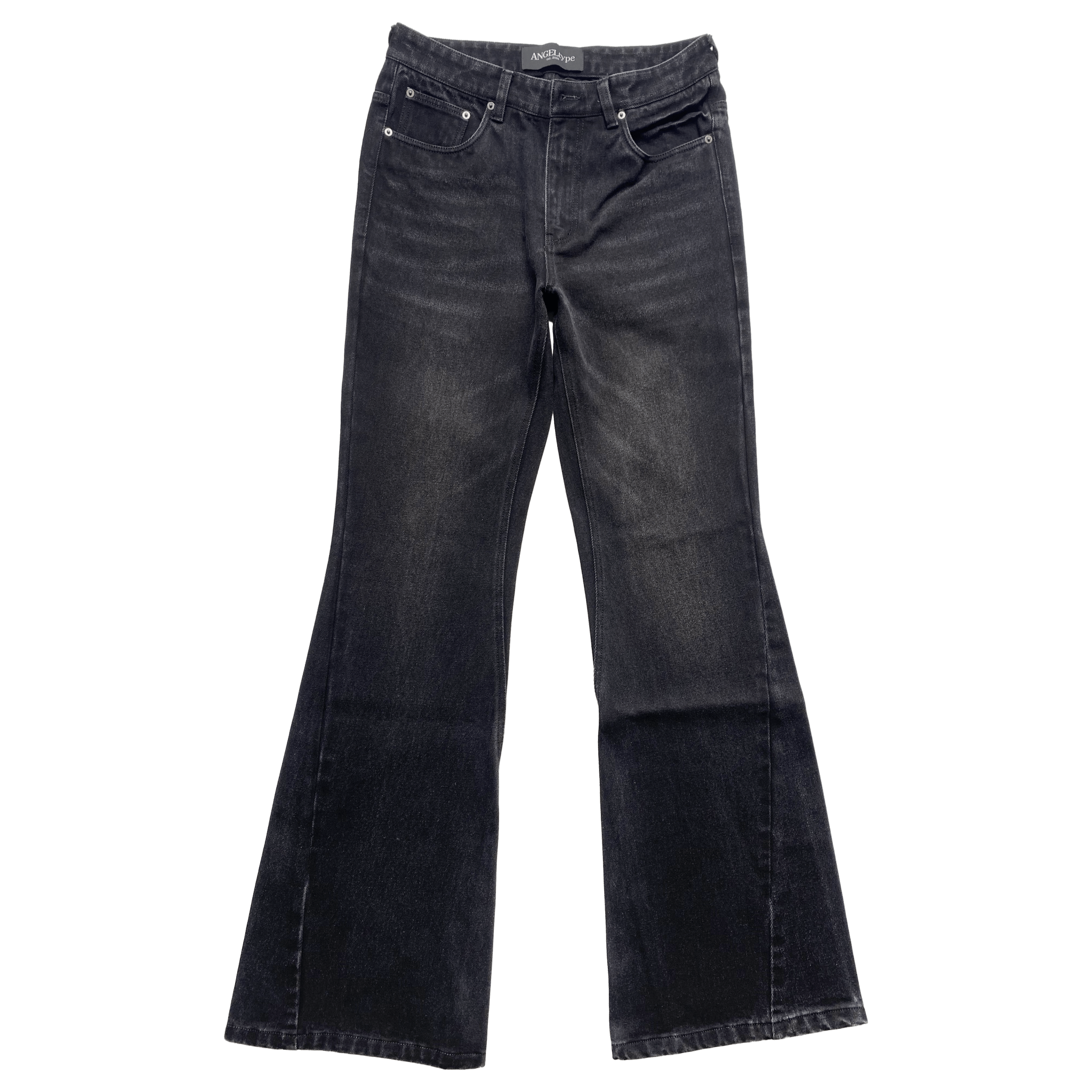 SPIRAL FLARE JEANS - angeltype