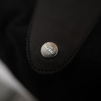 ANGELtype 2D Sandals button detail – Oxidized .925 Sterling Silver Chainmail Button