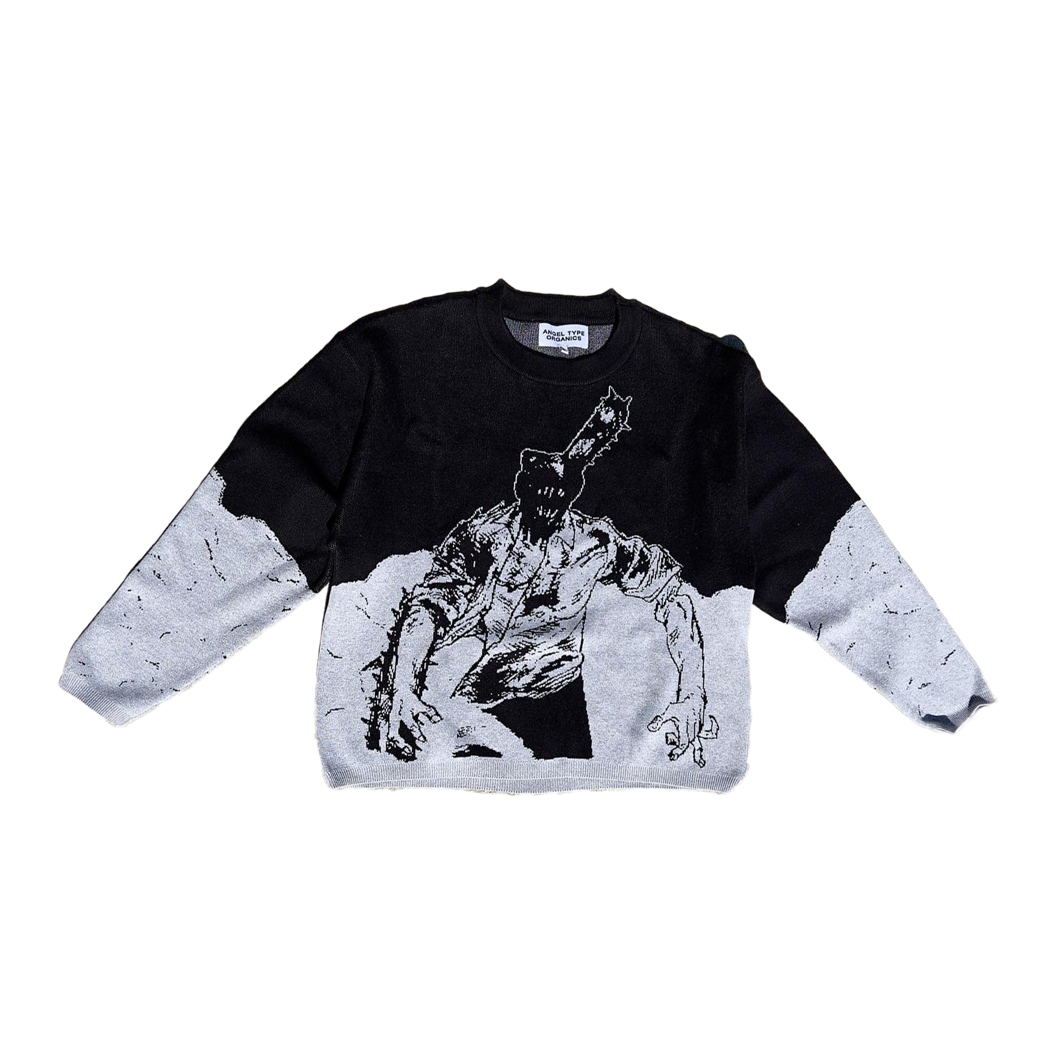 CHAINSAW KNITTED PULLOVER
