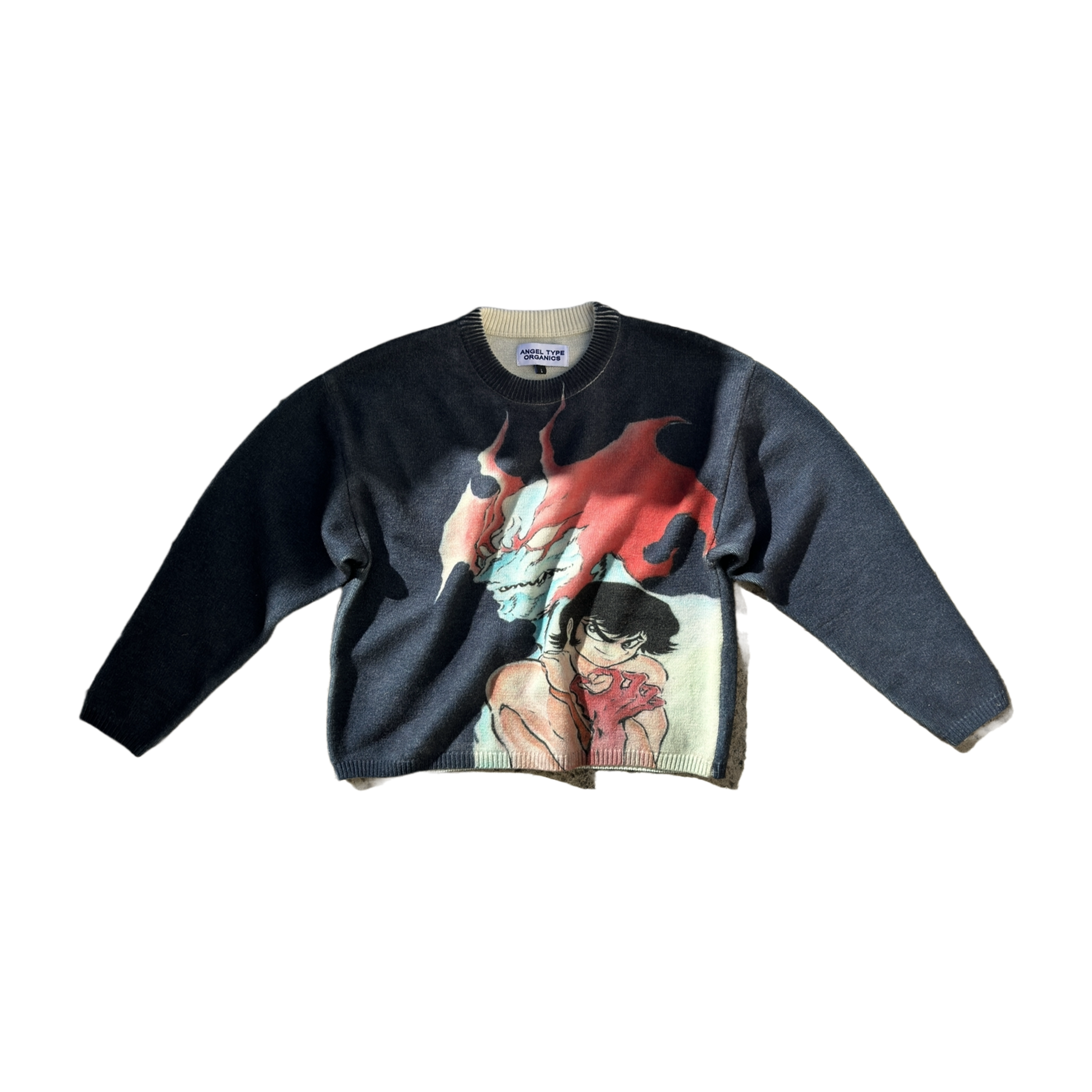 DEVIL DYED WOOL PULLOVER